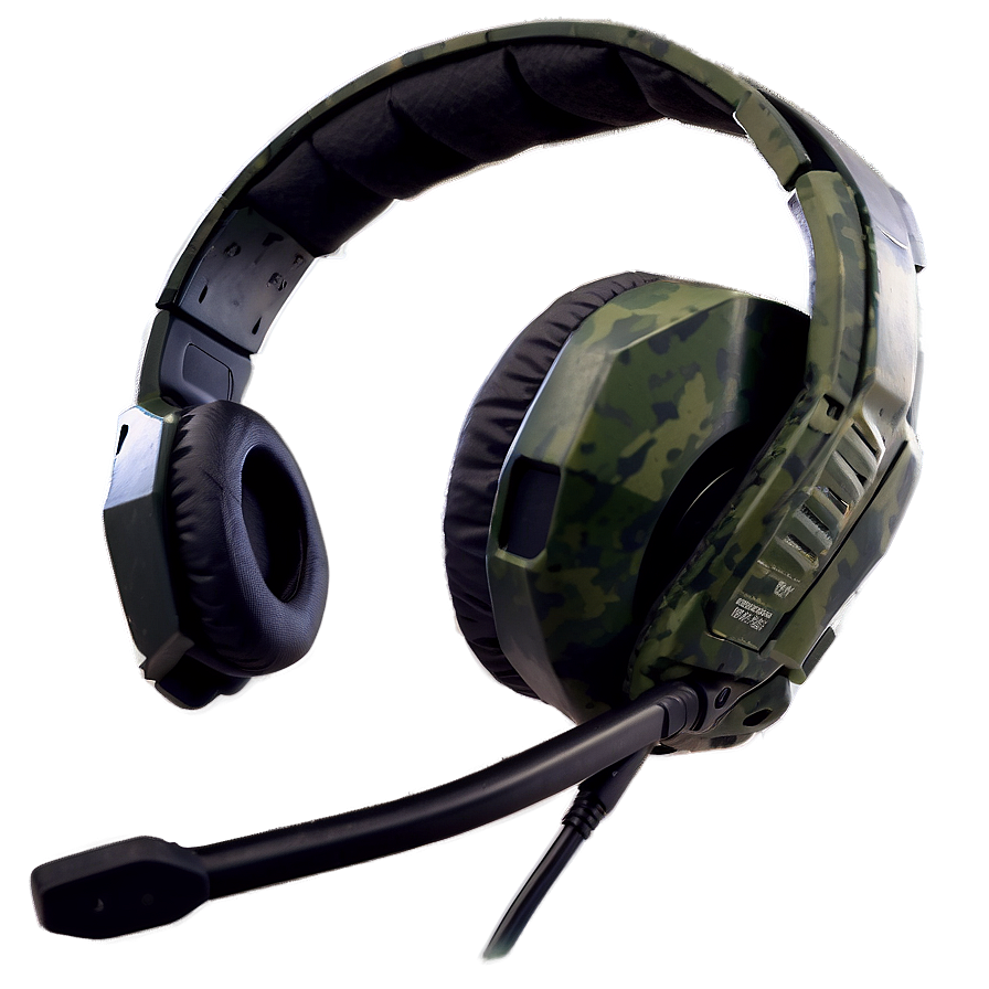 Tactical Gaming Headset Png 05252024