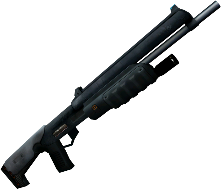 Tactical Shotgun Isolated