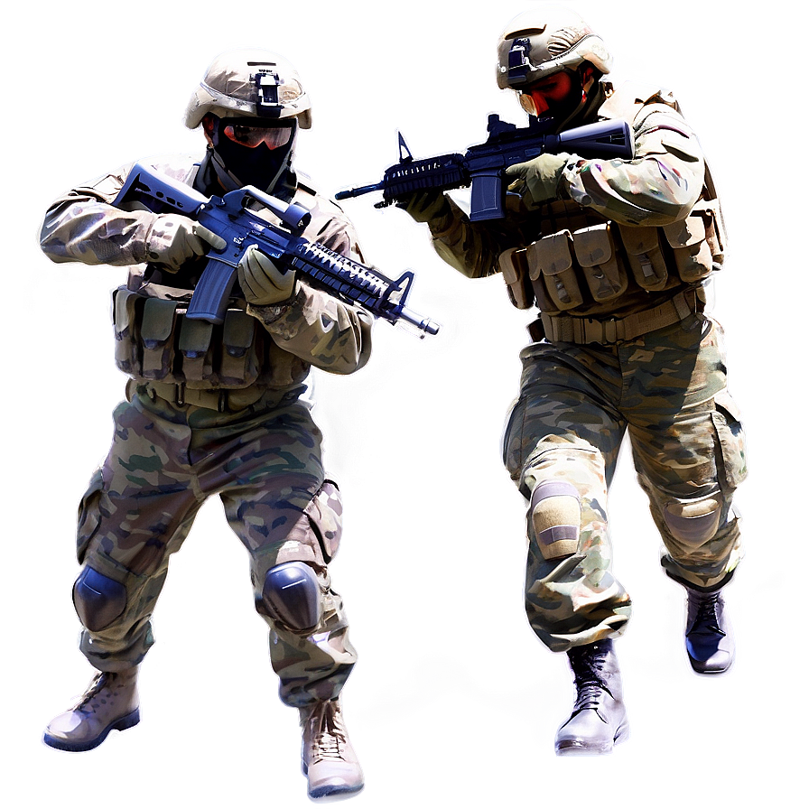 Tactical Soldiers Png 77