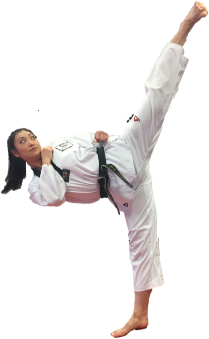 Taekwondo High Kick Demonstration.png