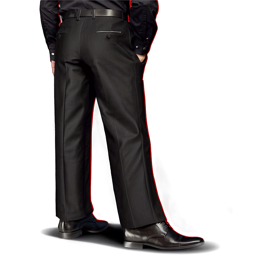 Tailored Black Pants Png 93