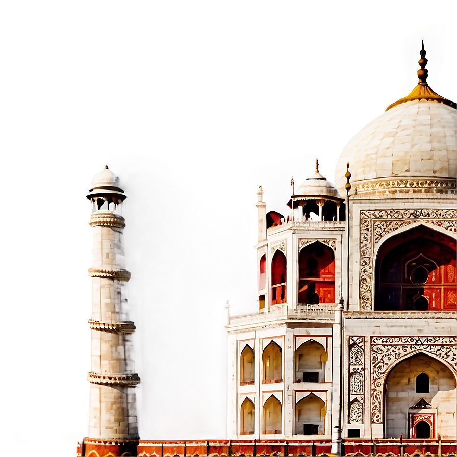 Taj Mahal Against Clear Sky Png Ctg25