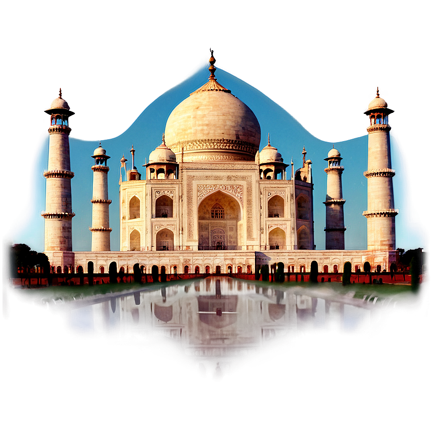 Taj Mahal At Twilight Png Lqk11