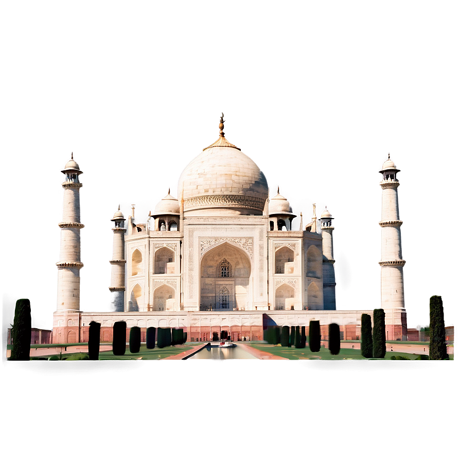 Taj Mahal Bright Daylight Png 06252024