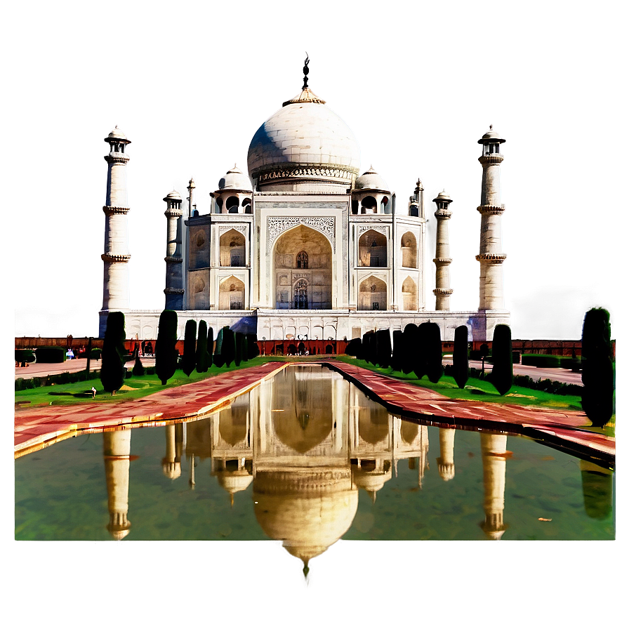 Taj Mahal Garden View Png Lsh