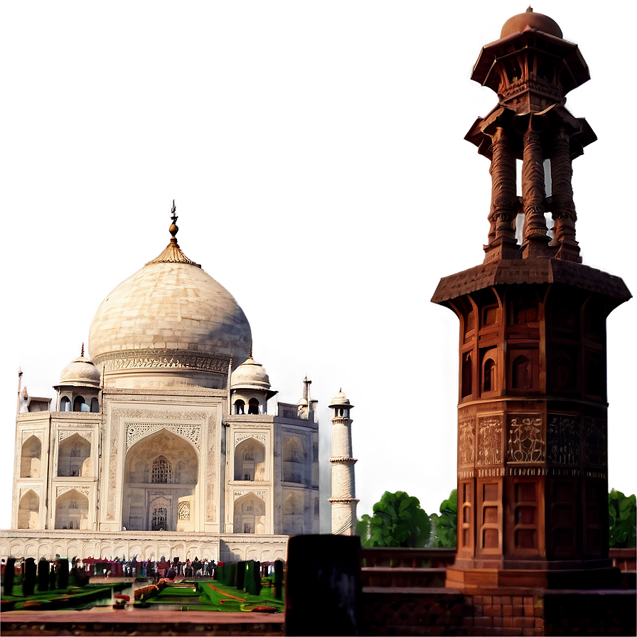 Taj Mahal Historical Monument Png Kmn