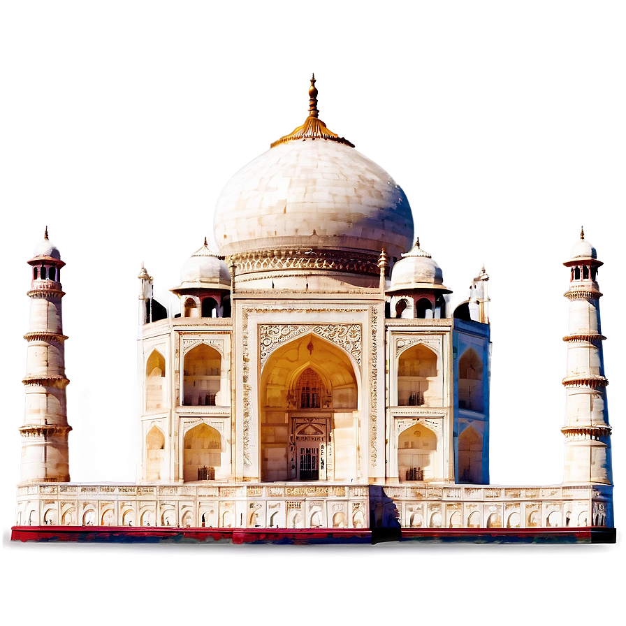 Taj Mahal Indian Icon Png Fyy69