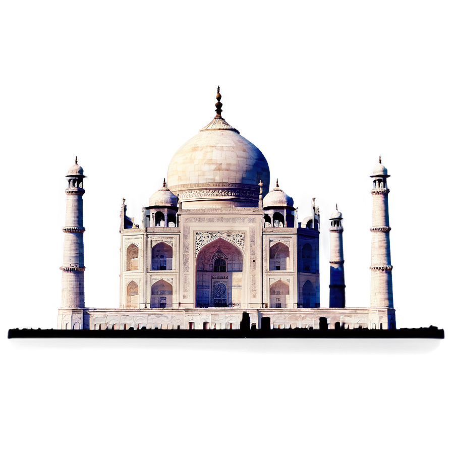 Taj Mahal Romantic Backdrop Png 06252024