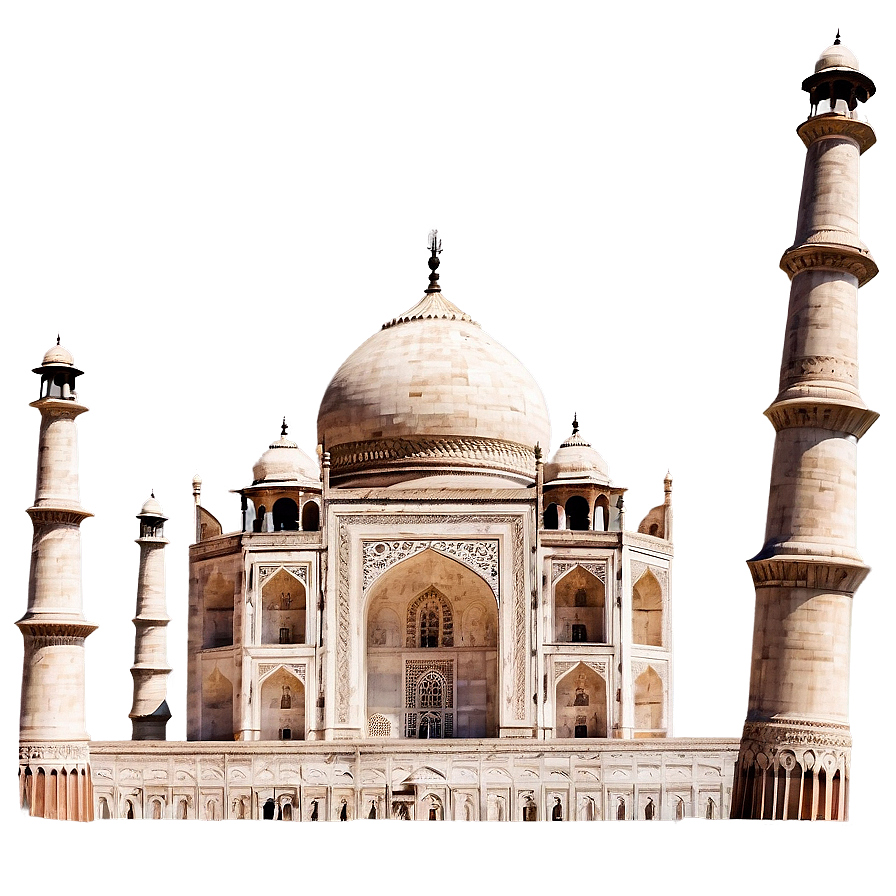 Taj Mahal Romantic Backdrop Png Kqq