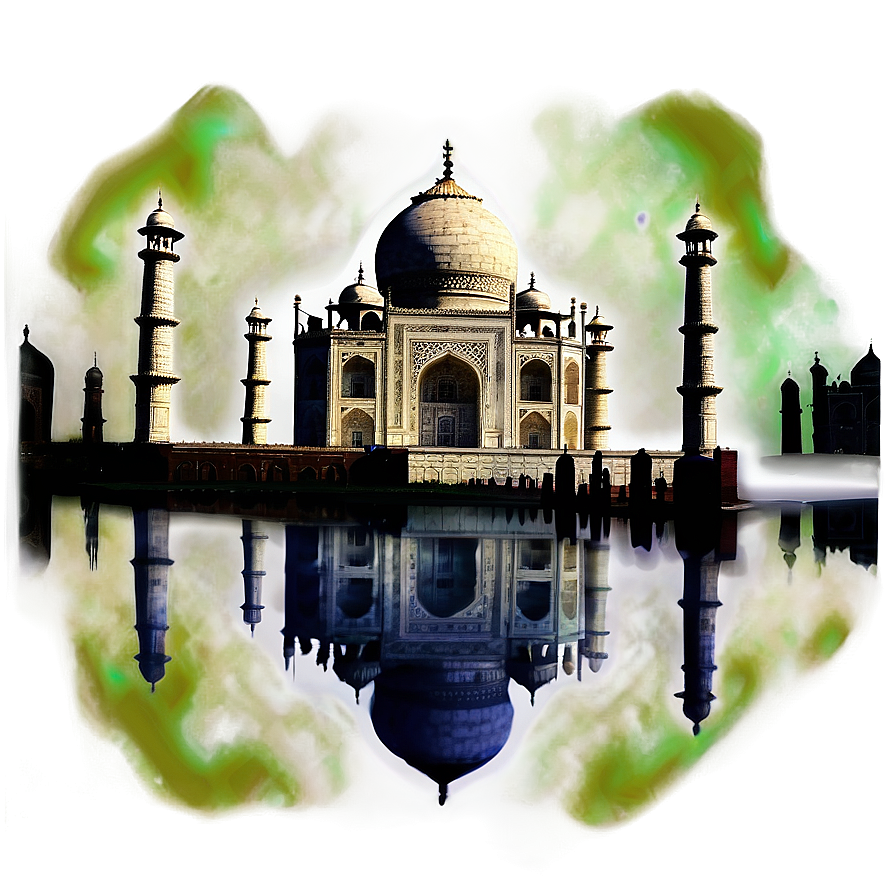 Taj Mahal Sunrise Background Png Tdo94