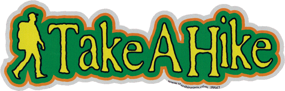 Take A Hike_ Sticker_ Design