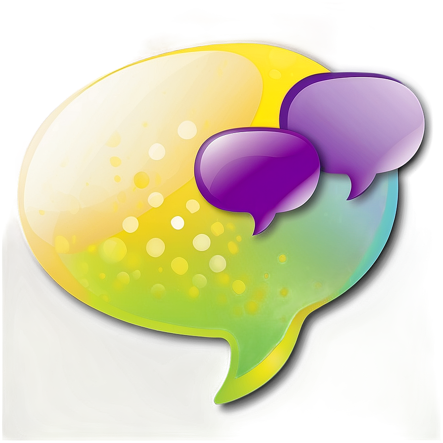 Talk Bubble Icon Png Tdd78