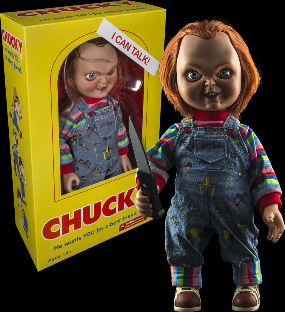 Talking Chucky Dollwith Knife