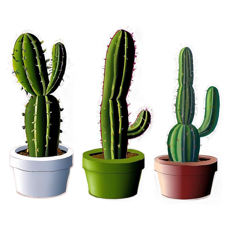 Tall Cactus Png Khp