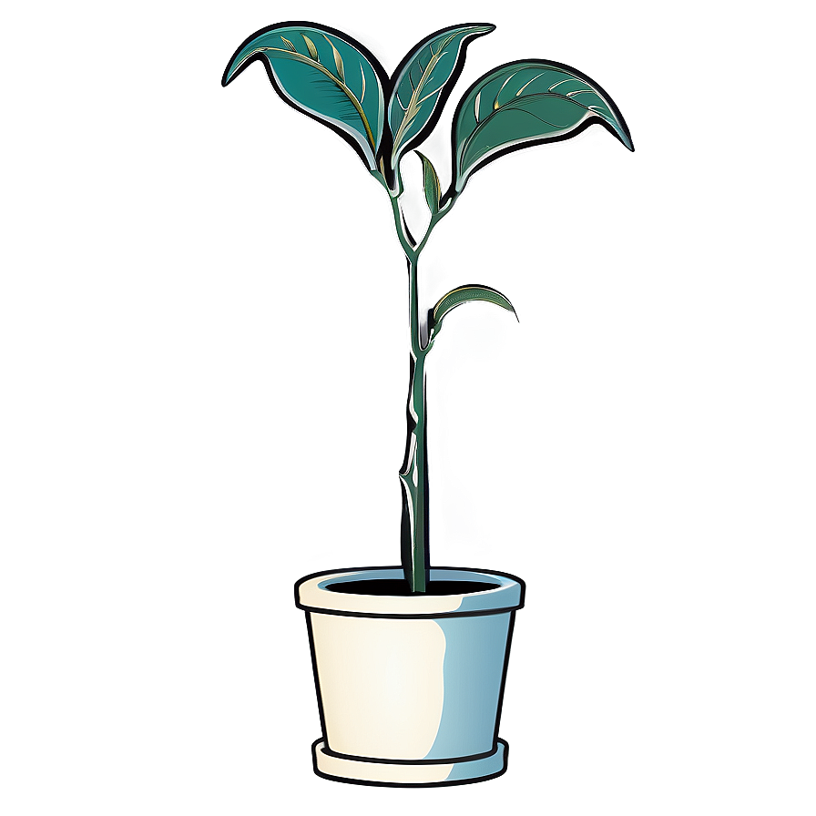 Tall Plant Outline Png Kay