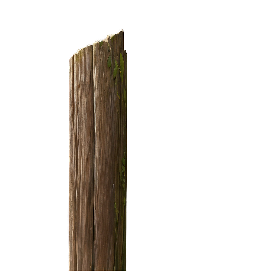 Tall Wooden Post Png 41