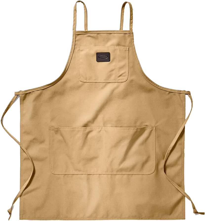 Tan Cotton Apron Product Image