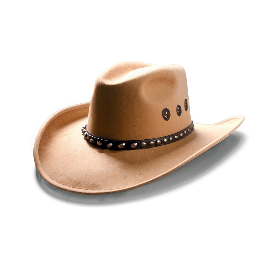 Tan Cowgirl Hat Png 06132024