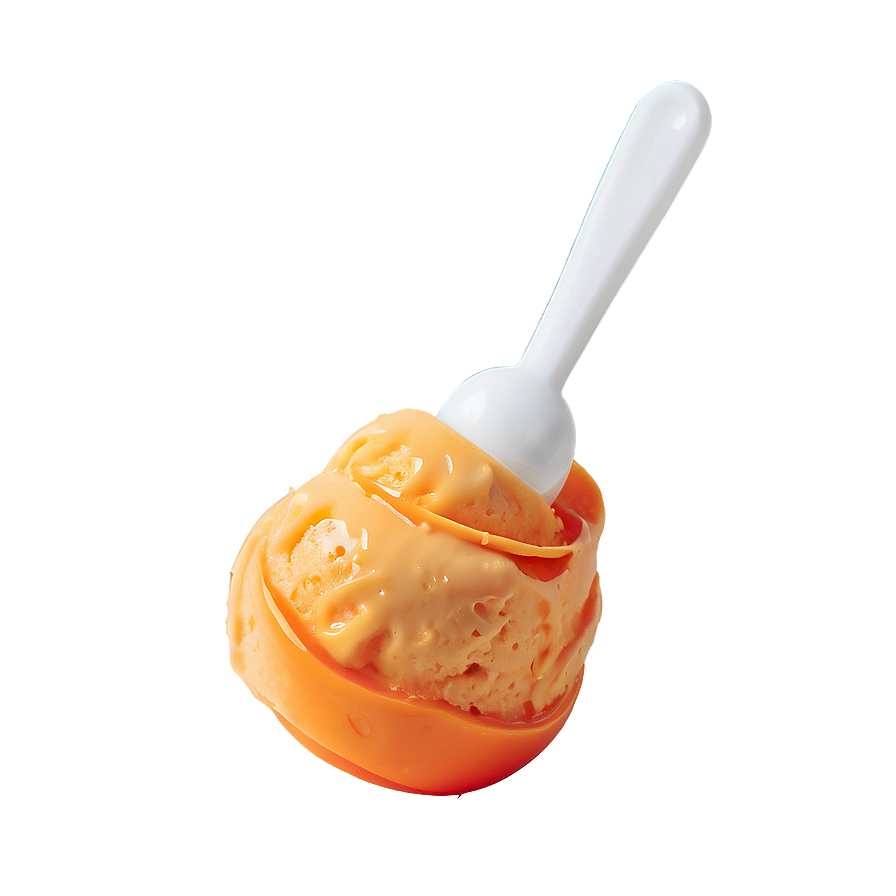 Tangerine Ice Cream Png Xwe55