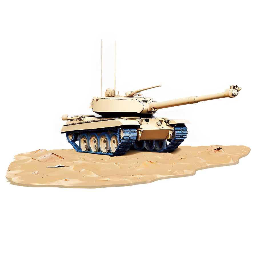 Tank In Desert Terrain Png 67