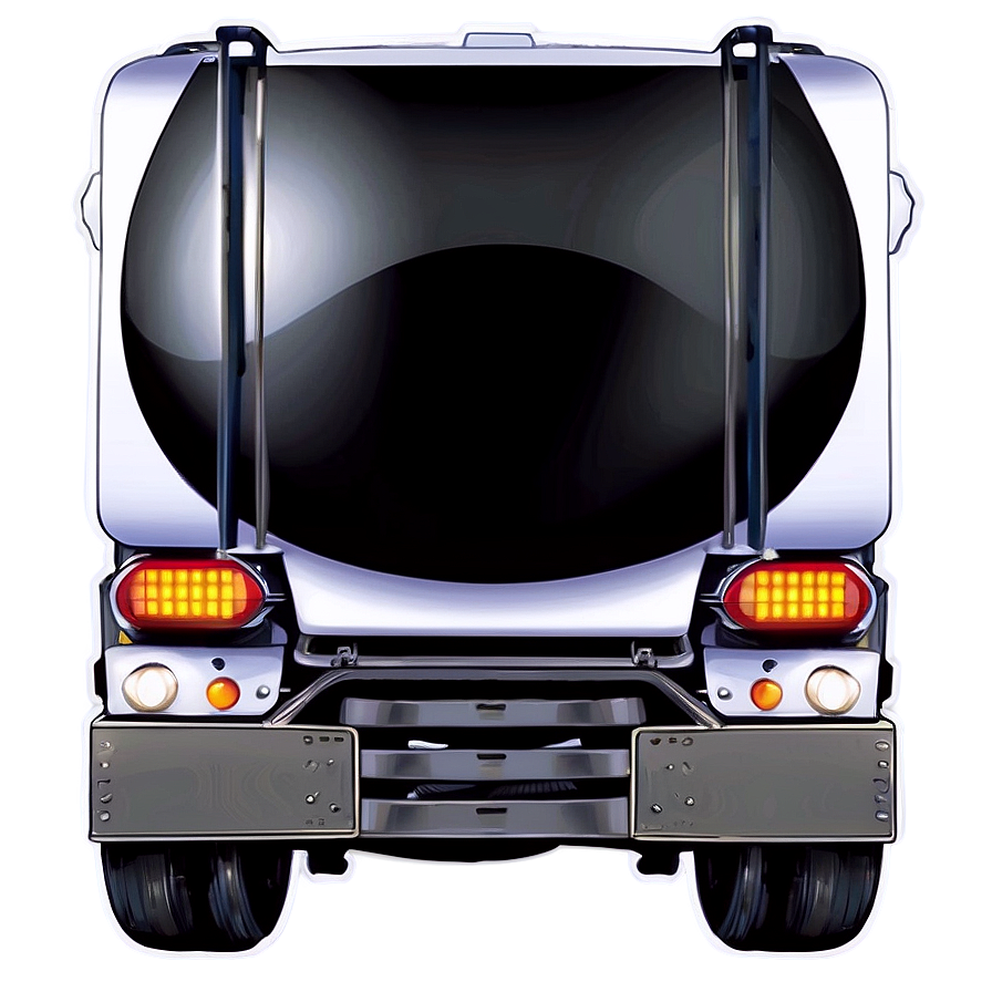 Tanker Truck Vector Illustration Png 06202024