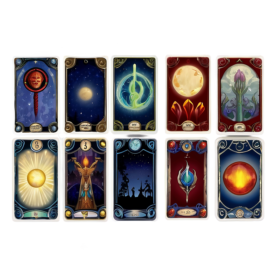 Tarot Card Elements Png 06202024