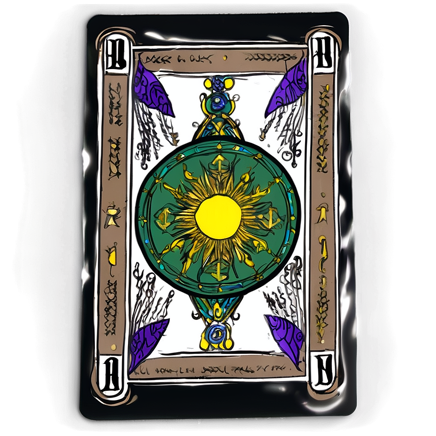 Tarot Card Elements Png Oup