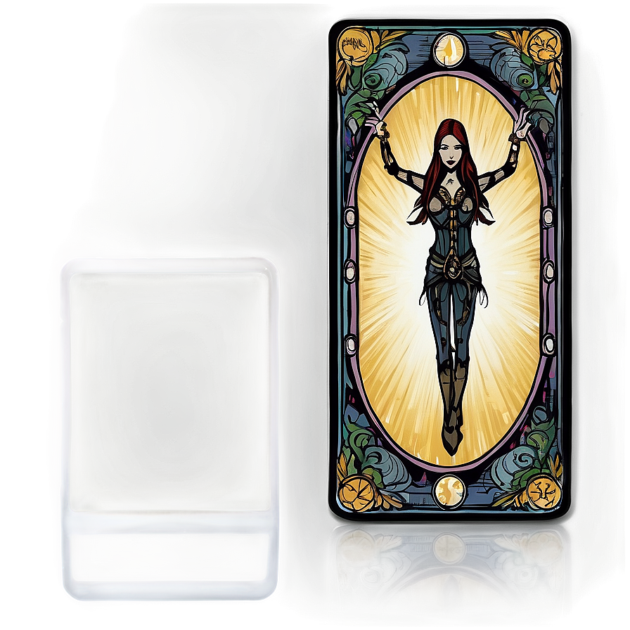 Tarot Card Template D