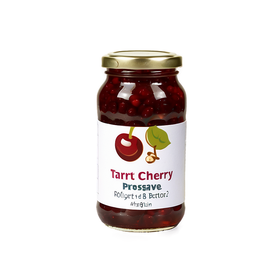 Tart Cherry Preserve Png Qsw