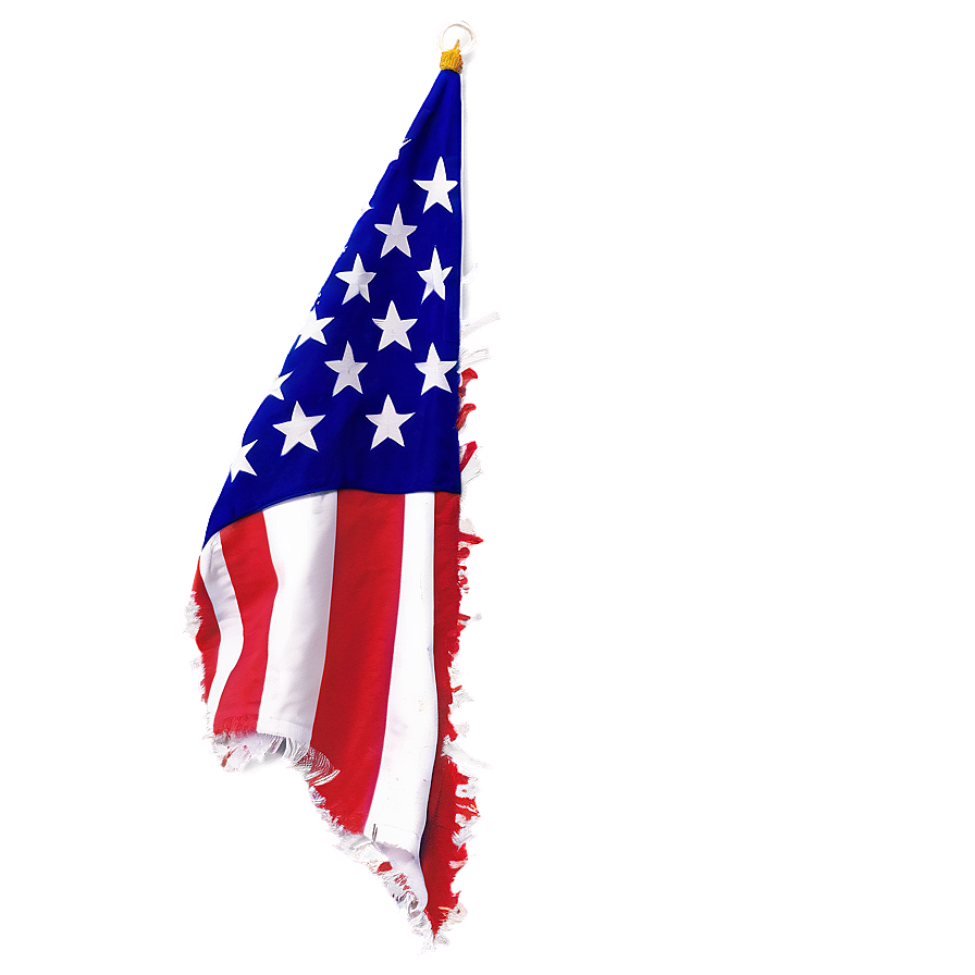 Tattered American Flag Png 06282024