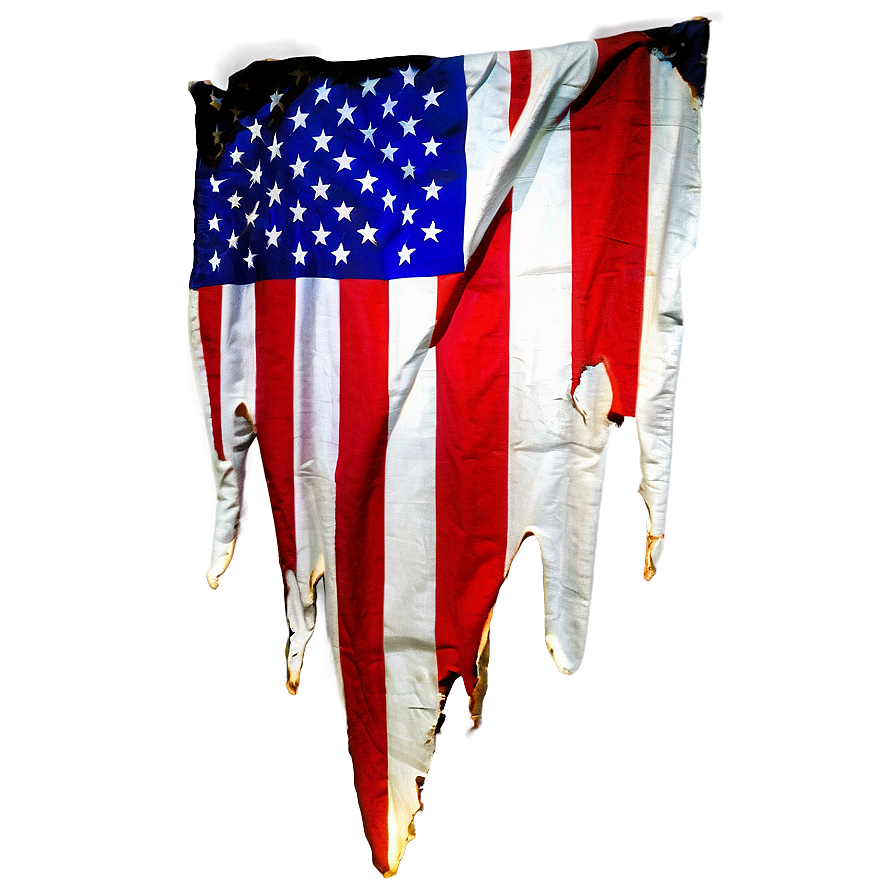 Tattered American Flag Png Cgp