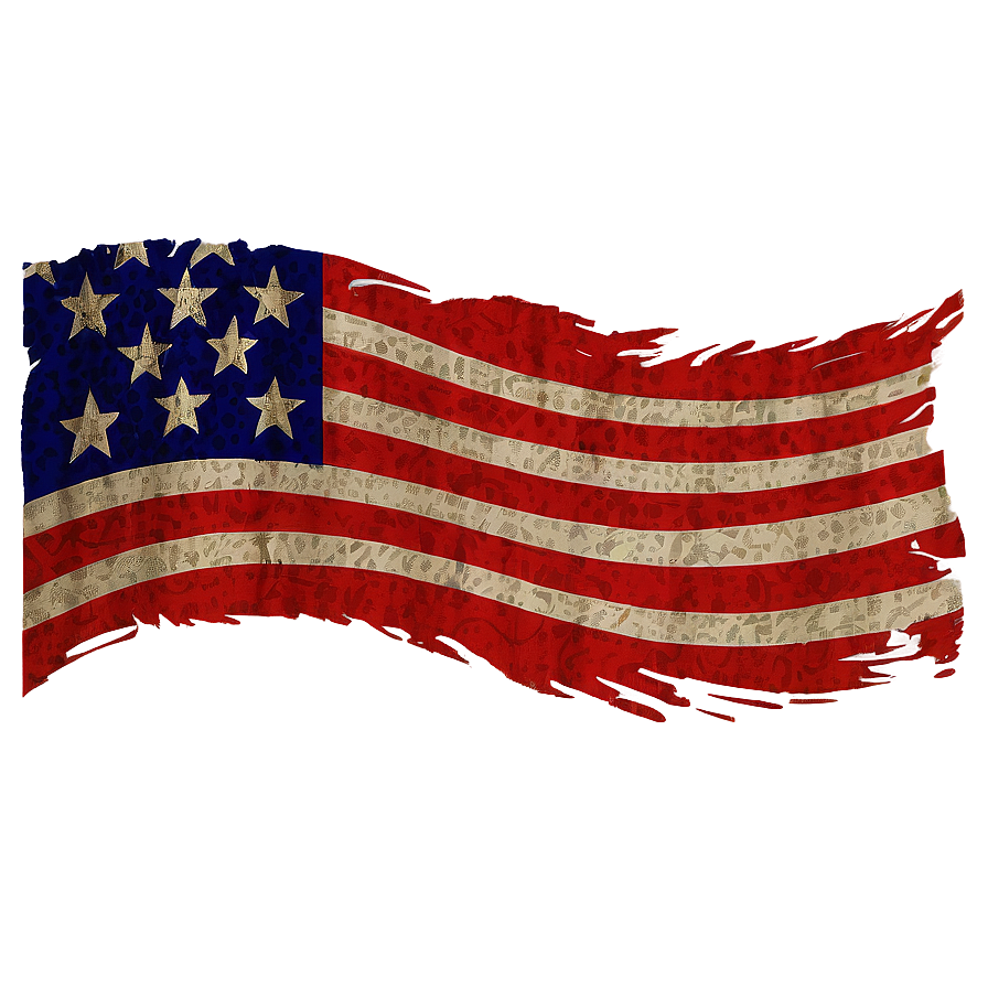 Tattered Flag Silhouette Png Dnp