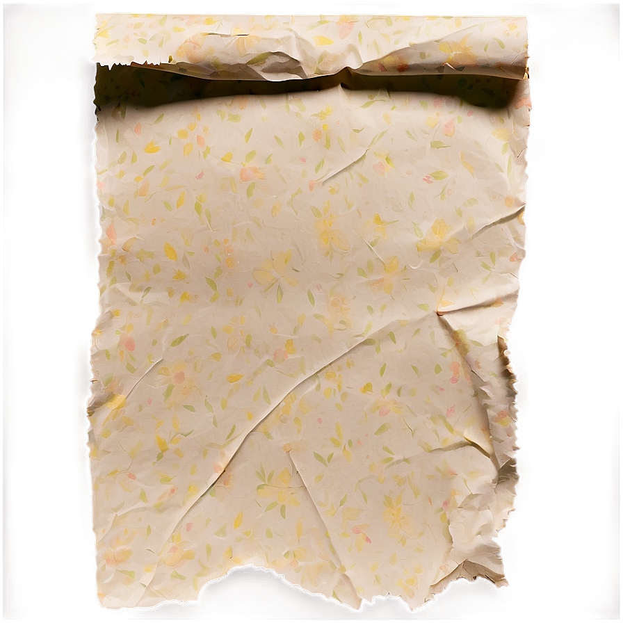 Tattered Paper Texture Png 06282024