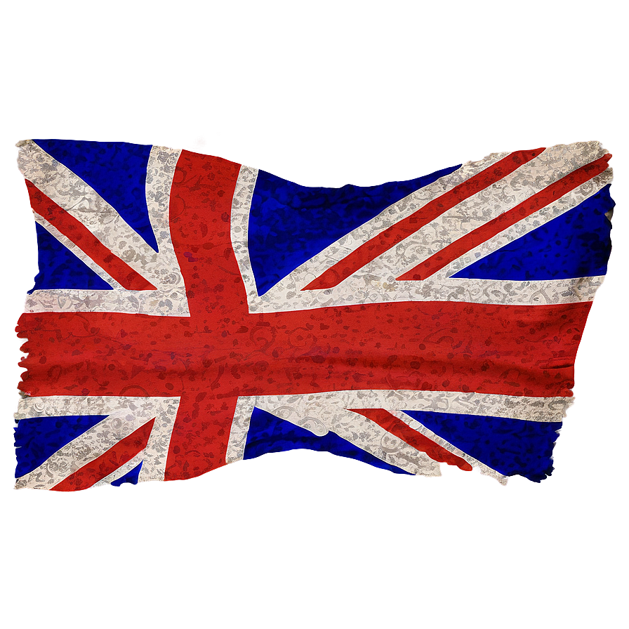 Tattered Union Jack Flag Png 06282024