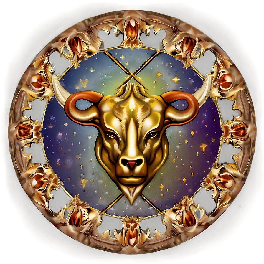 Taurus Celestial Pattern Png 06112024