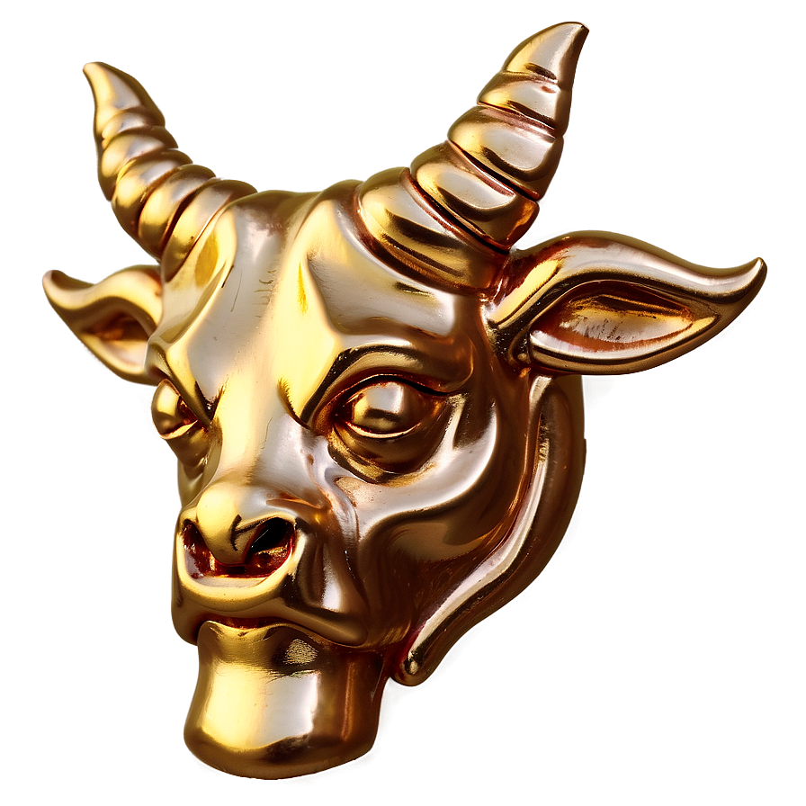 Taurus Sign In Gold Png Uqm75