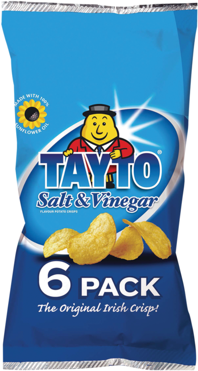 Tayto Saltand Vinegar Crisps Pack