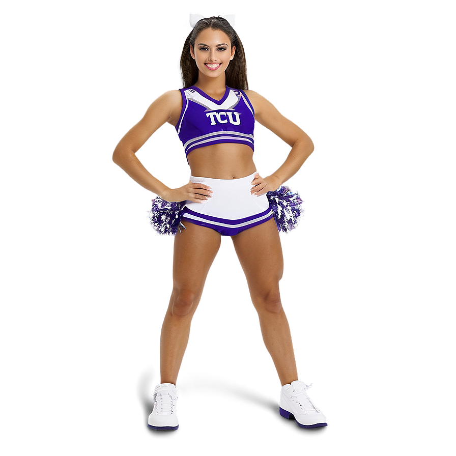 Tcu Cheerleaders Outfit Png 52