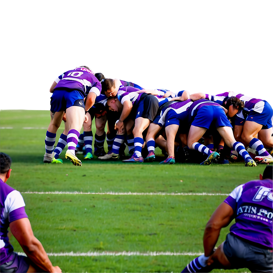 Tcu Rugby Scrum Png 70