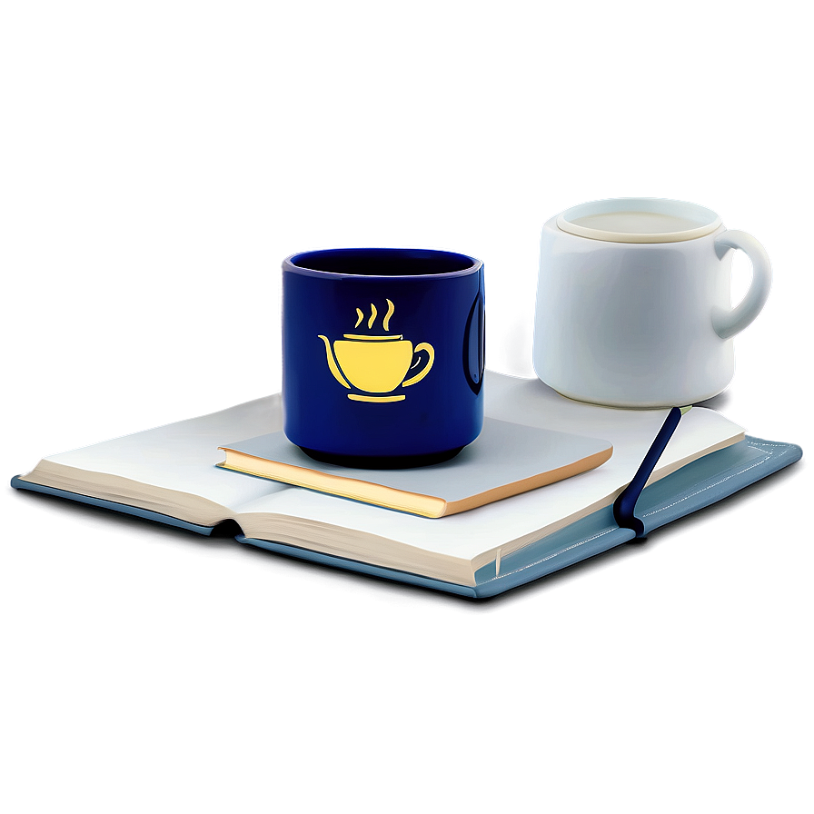 Tea And Books Cozy Png 05242024