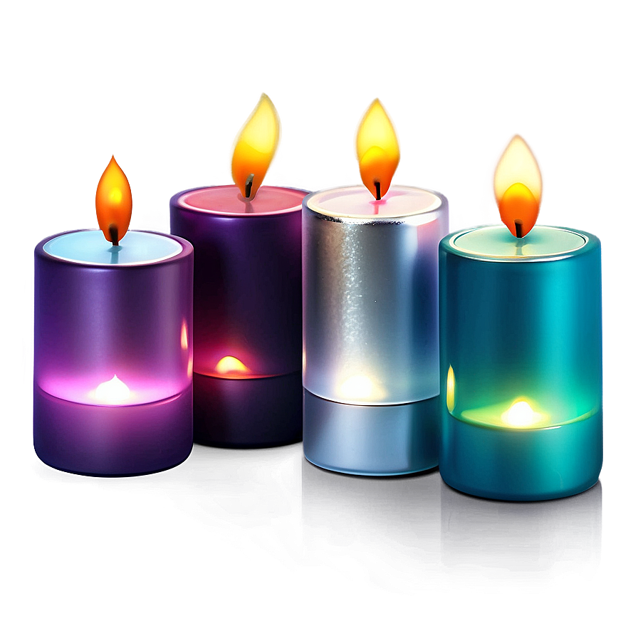 Tea Light Candle Set Png 57