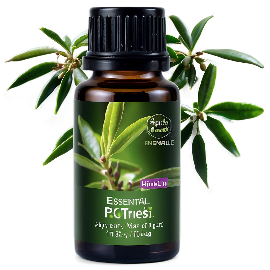 Tea Tree Essential Oil Png Gaq