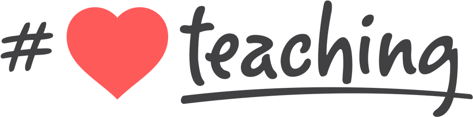 Teaching Heart Hashtag Logo