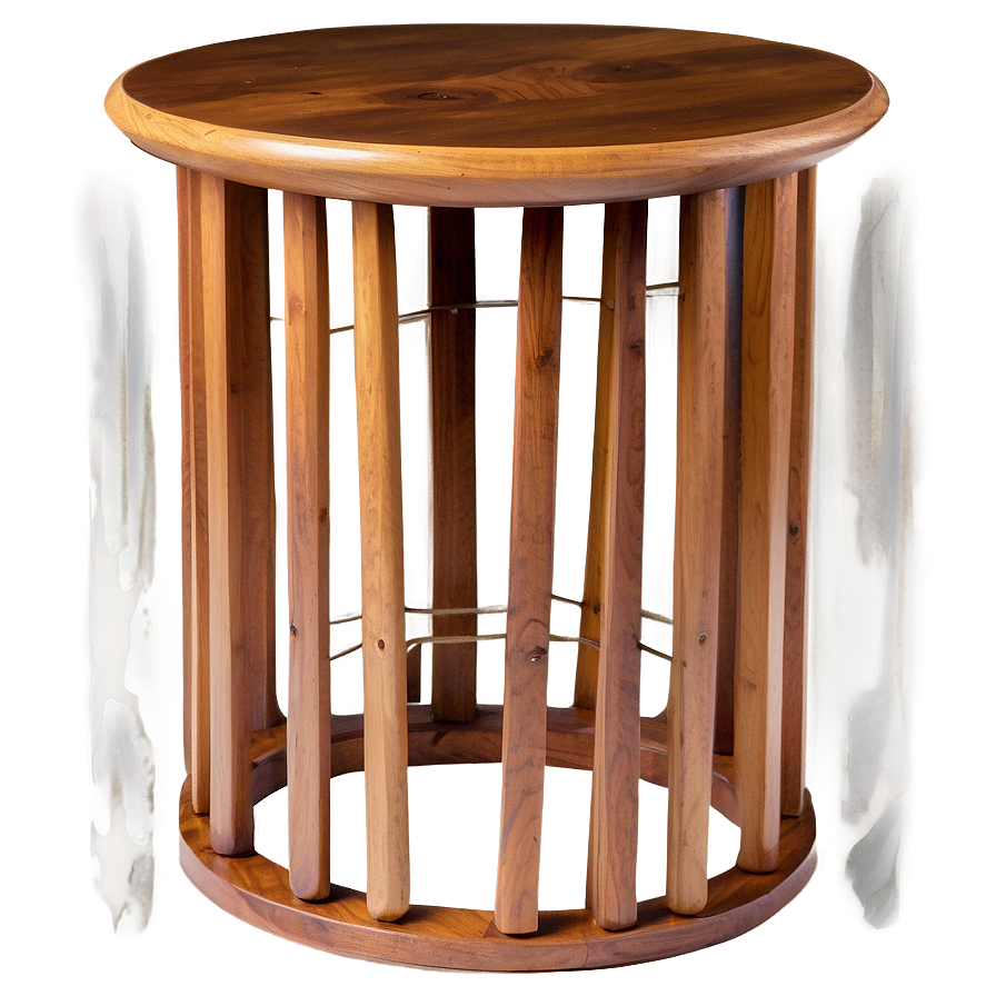 Teak Side Table Png 06132024