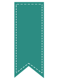 Teal Award Ribbon Graphic