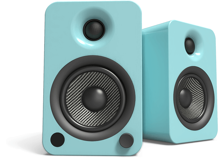 Teal Bookshelf Speakers