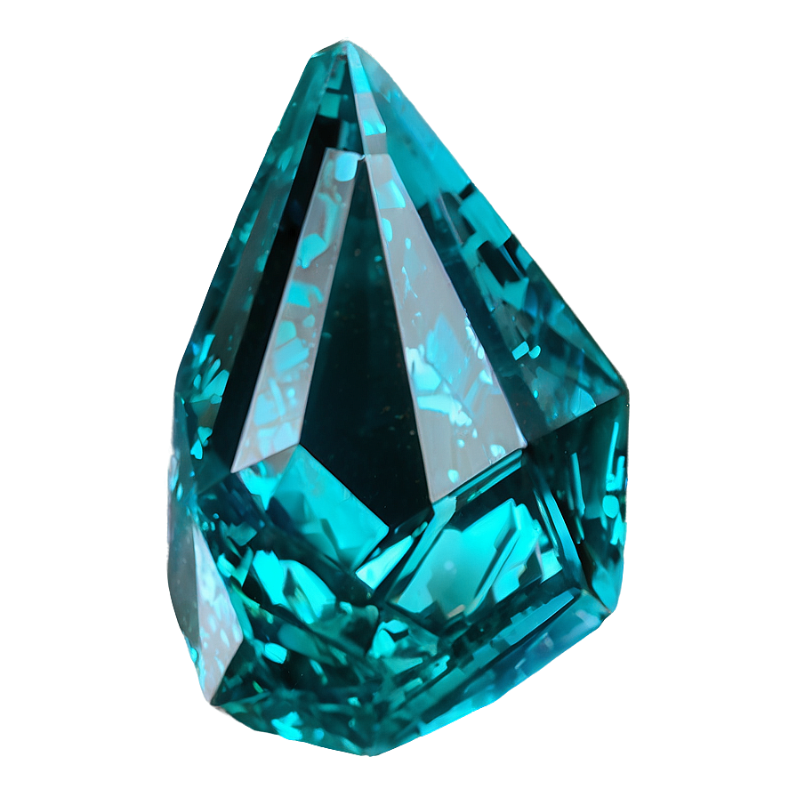 Teal Crystal Gemstone Png 06232024