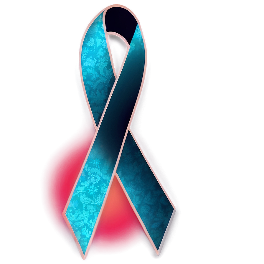 Teal Ribbon For Scleroderma Awareness Png 39