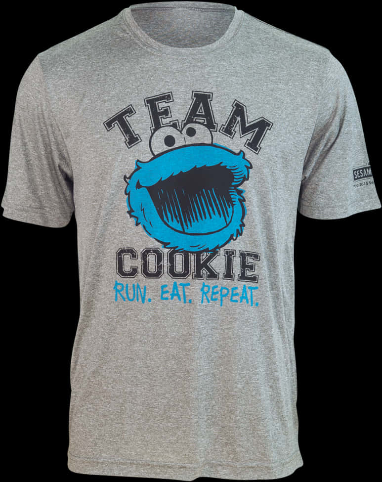 Team Cookie Monster T Shirt Design