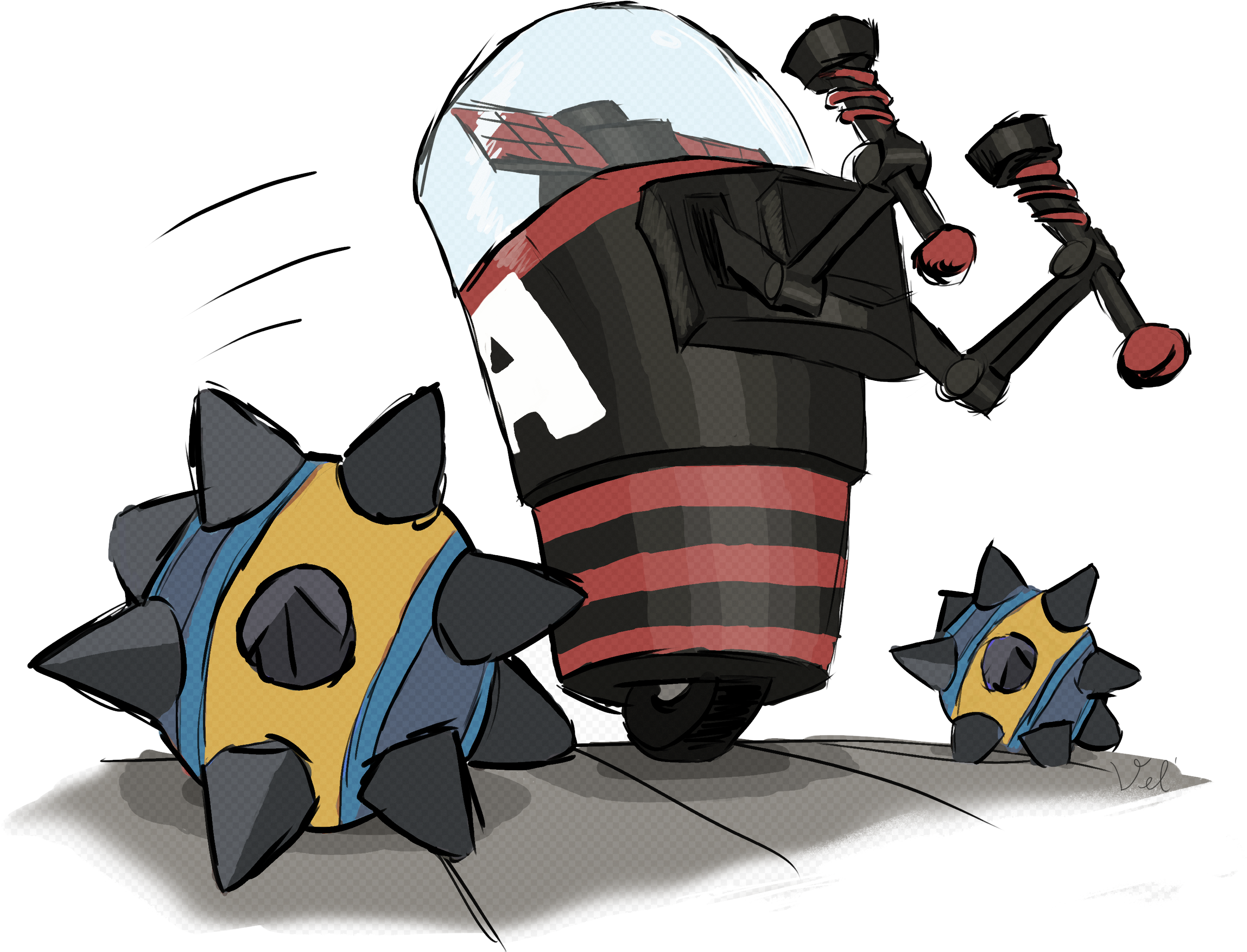 Team Fortress2 Sentry Busterand Spiky Balls